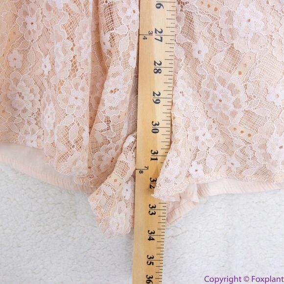 NEW Free‎ People Lexi Strappy Lace Romper, L - Picture 8 of 16